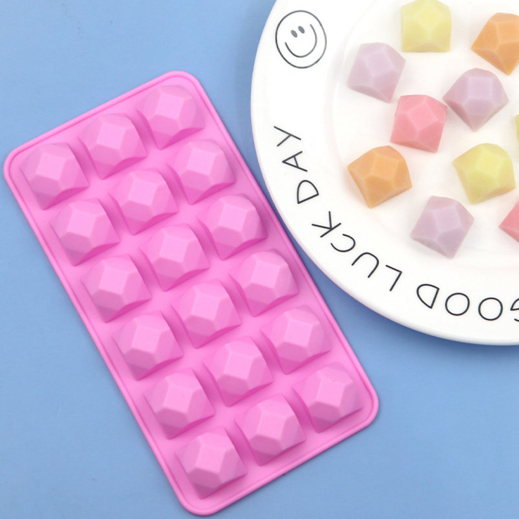 Diamond Shape Silicone Chocolate Mould - H03193