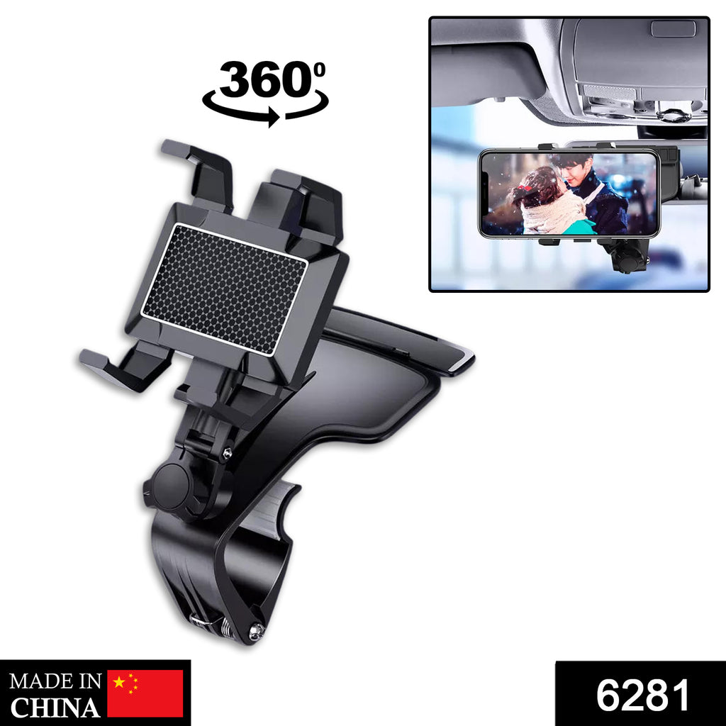 Car Mobile Holder with 360° Stable One-Hand Operation