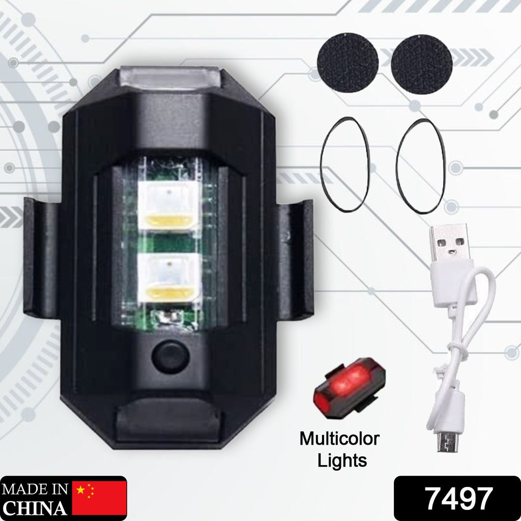 Mini LED Strobe Lights for Vehicles (RGB, Waterproof)