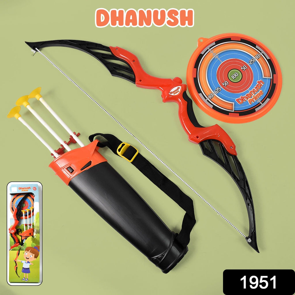 Arrow Archery Toy Set with Dhanush, Arrows & Target (1 Set)