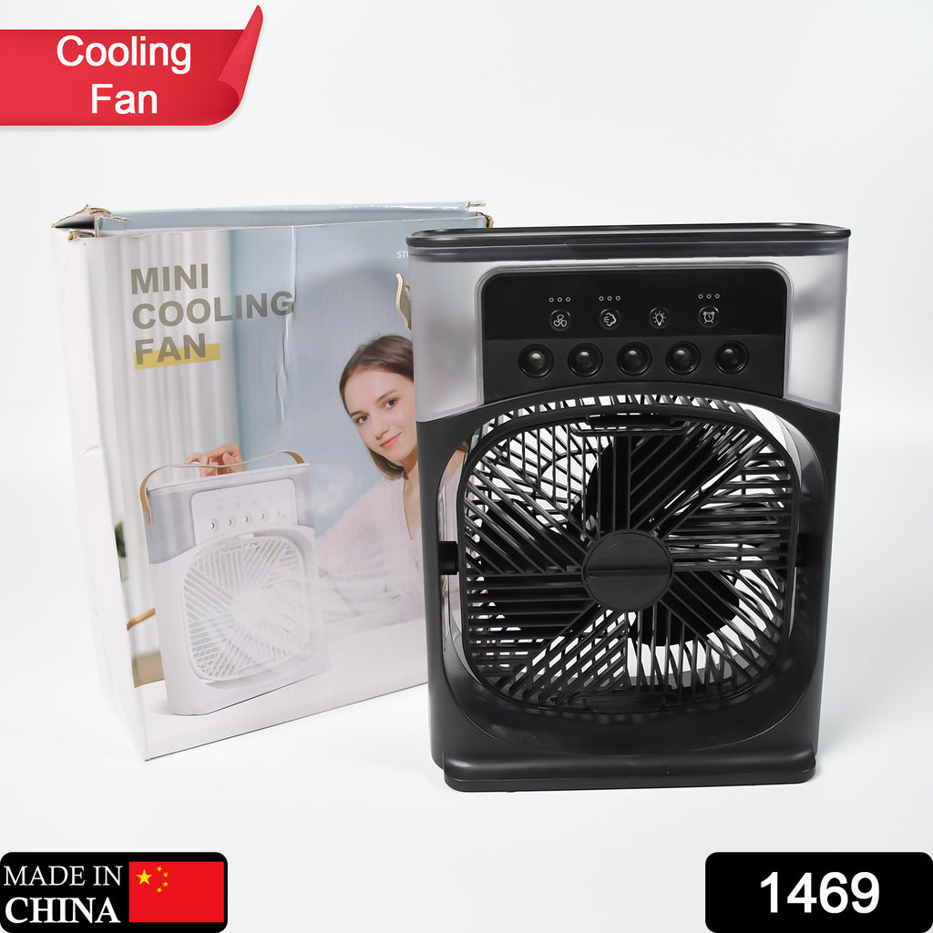 Portable AC Fan, Personal Desk Air Cooler (No Battery)