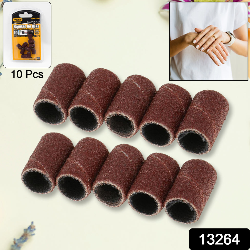 Nail Drill Sanding Bands for Pedicure (10pcs Set)