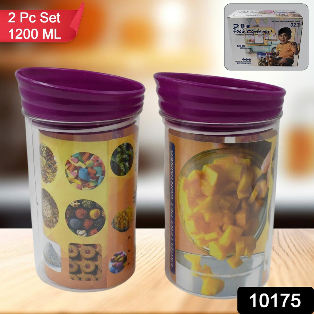 Premium Kitchen Food Containers Set (1200ml)
