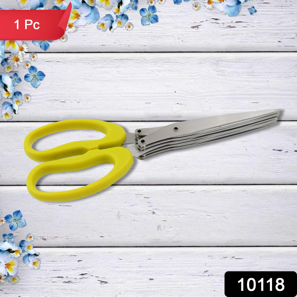 Multifunction Vegetable & Herb Scissors, 5 Blades