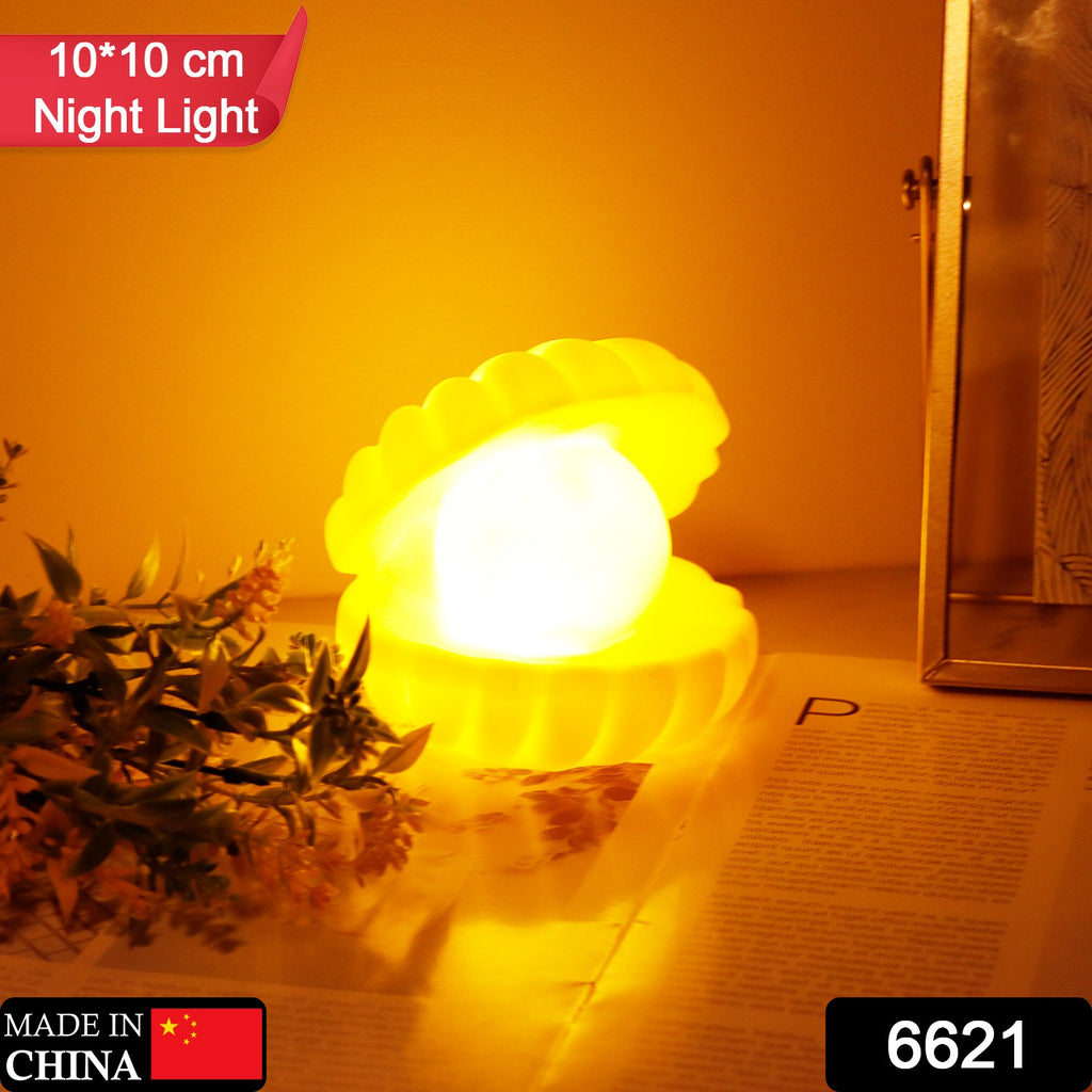 Pearl Shell LED Night Light for Home Decoration