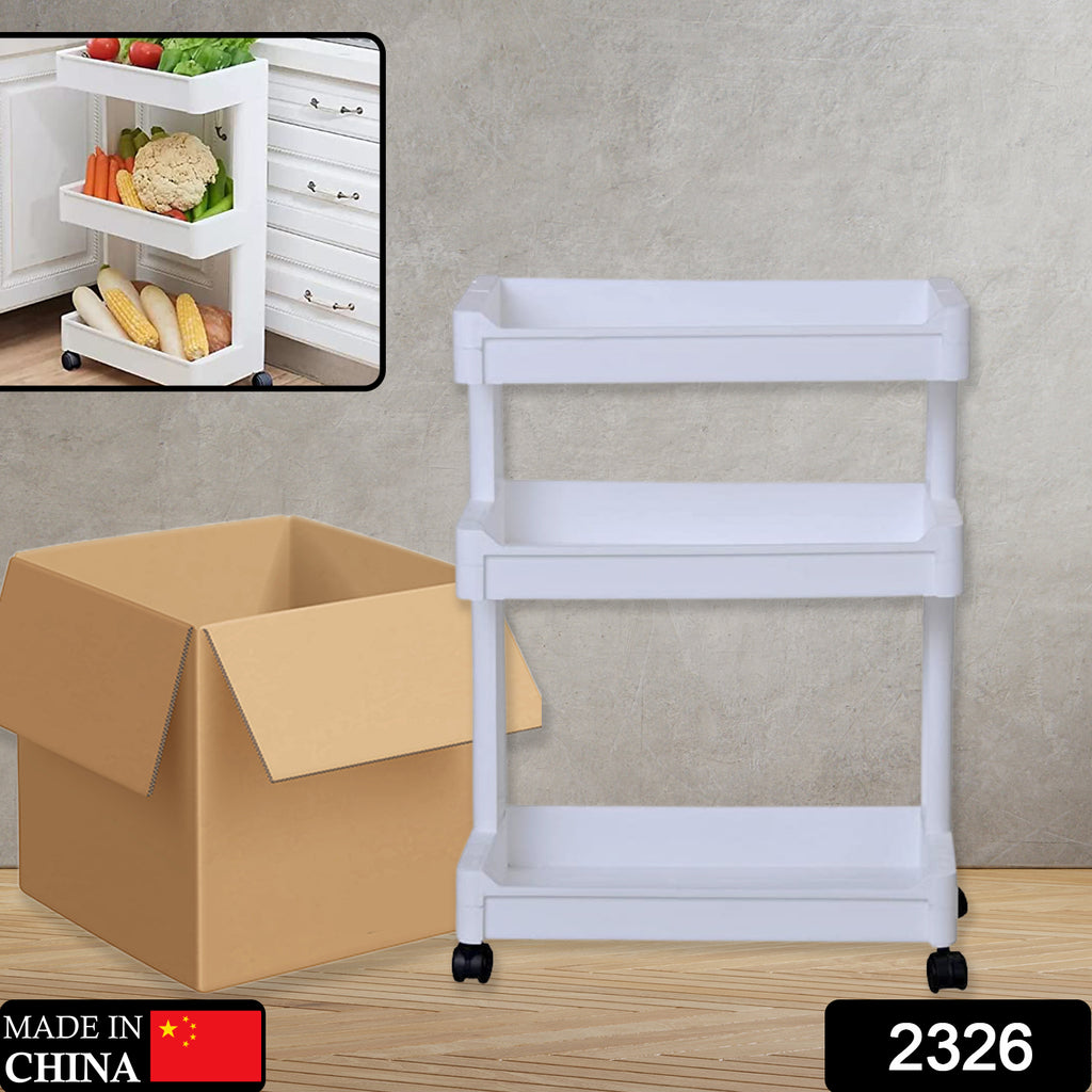 Plastic Serving Trolley - Kitchen & Bar Cart