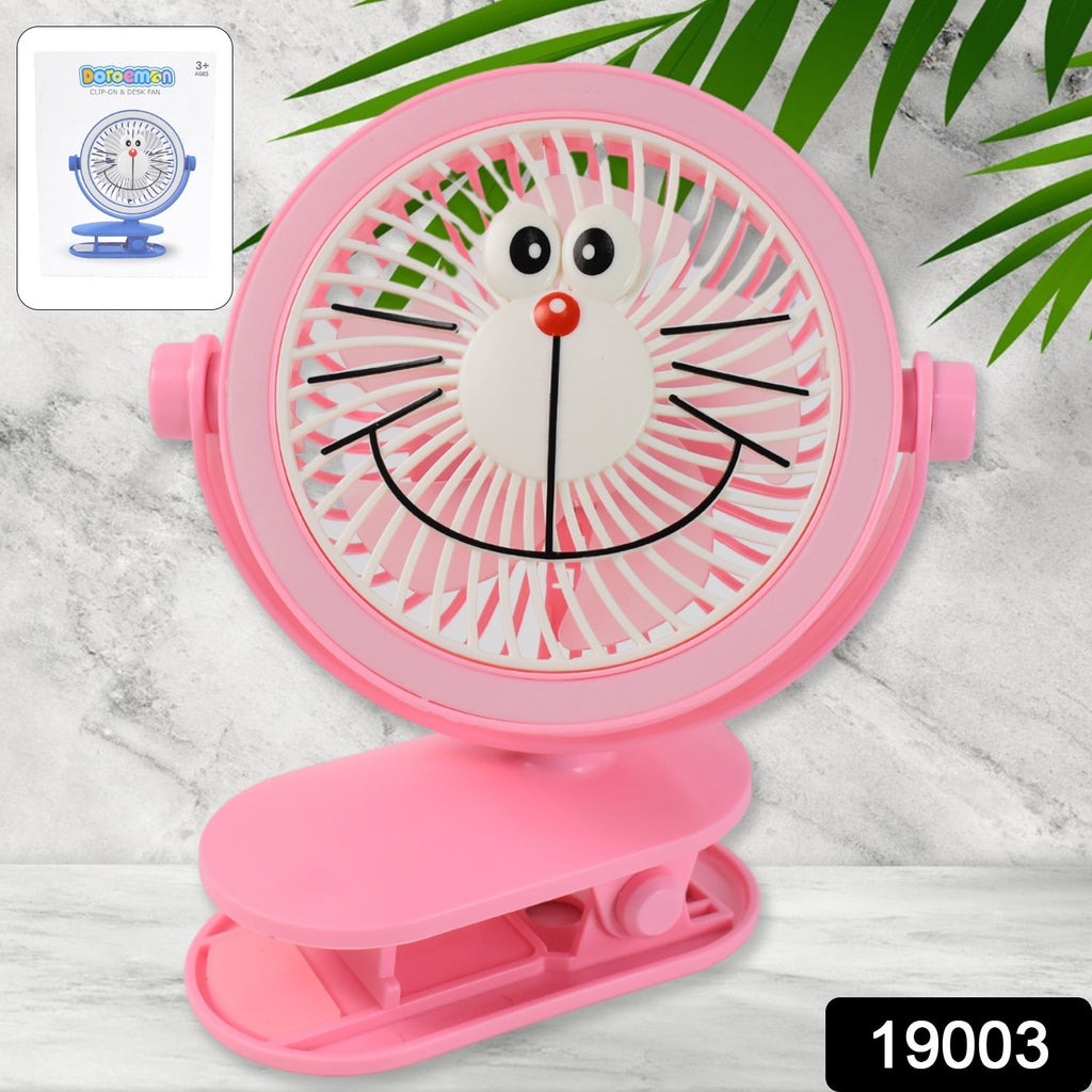 USB Mini Desk Fan with Light (Personal Table Fan)