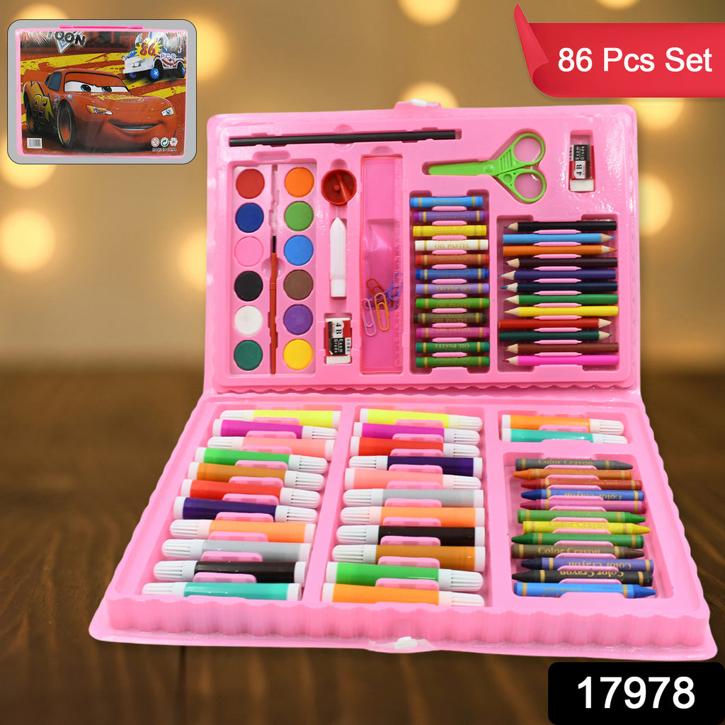 Kids Art Set, Painting & Drawing Supplies Kit (86 Pcs)