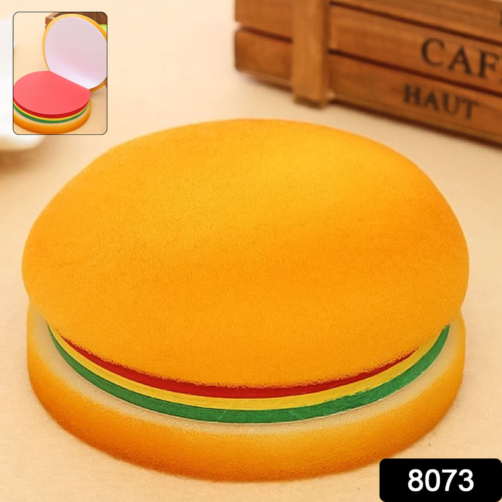 Burger Shaped Notepad & Memo Pads (Multicolor)