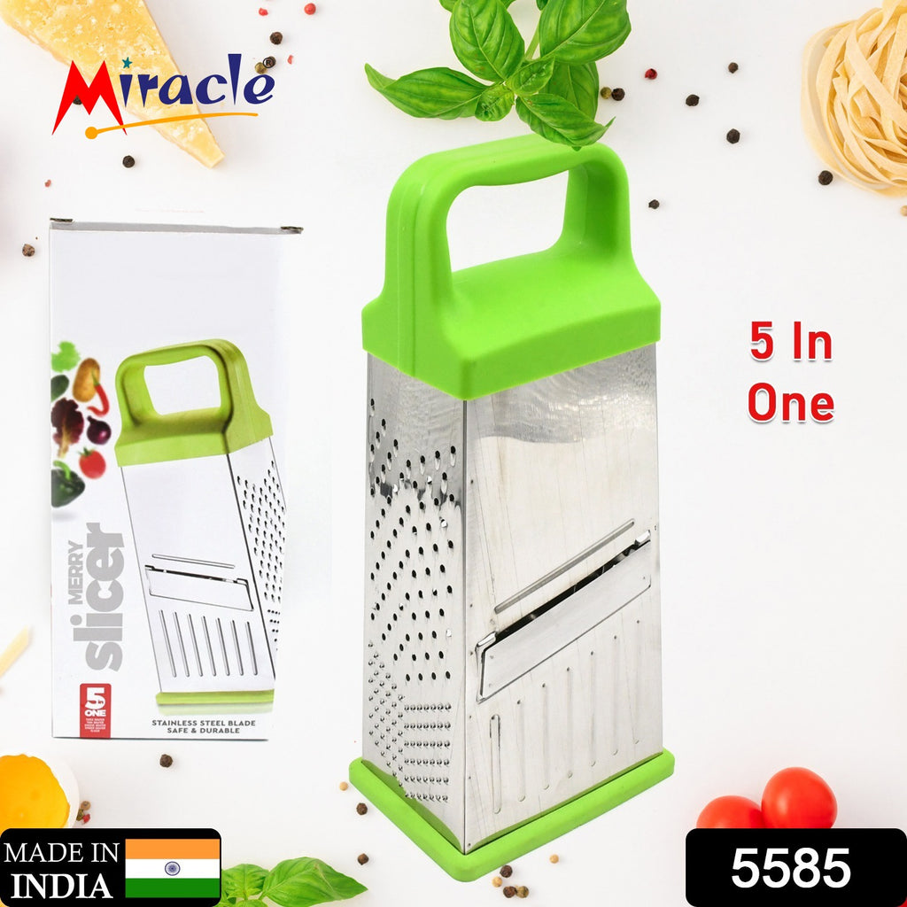 5-in-1 Multifunctional Stainless Steel Cheese Grater