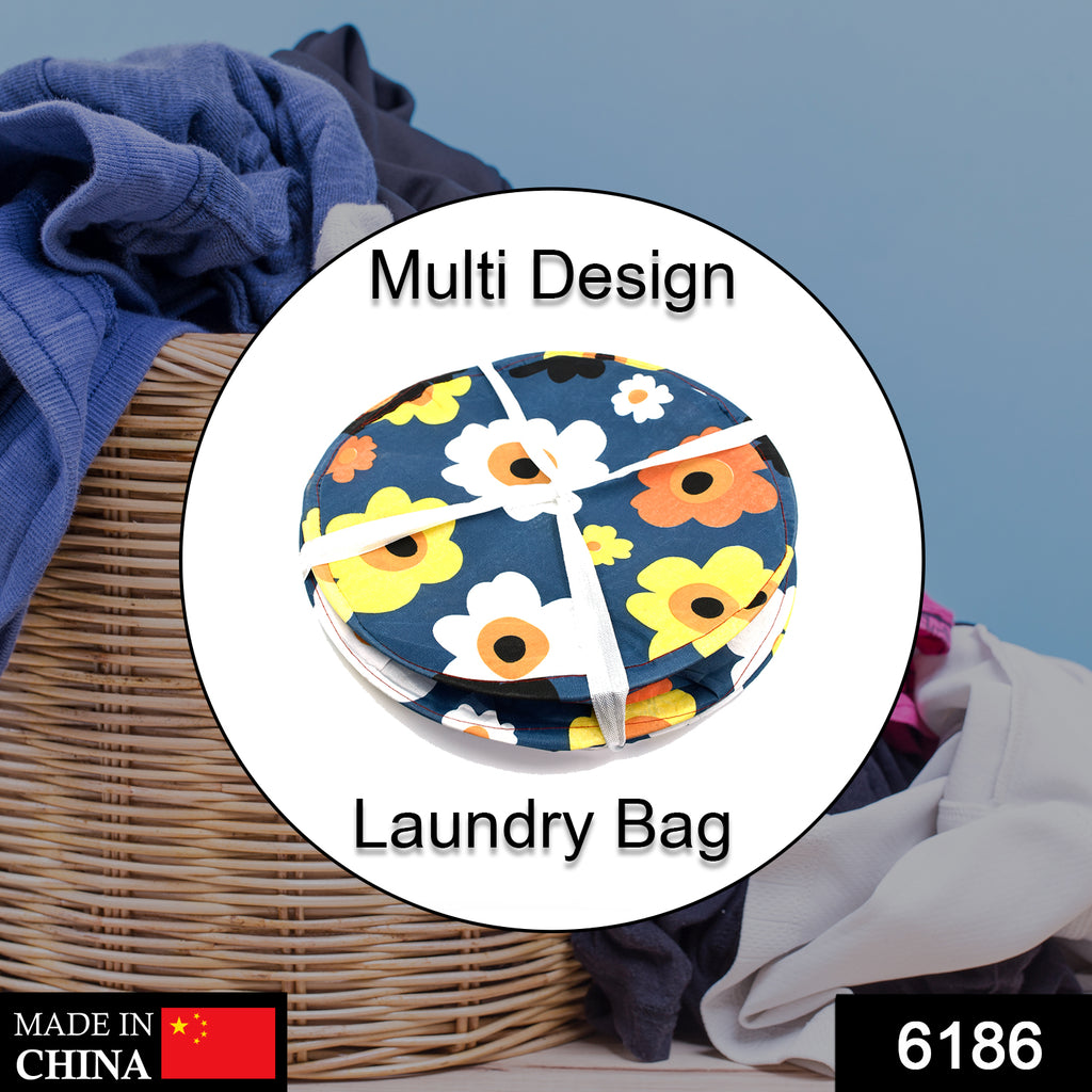 Canvas Laundry Bag for Toy Storage & Laundry Use