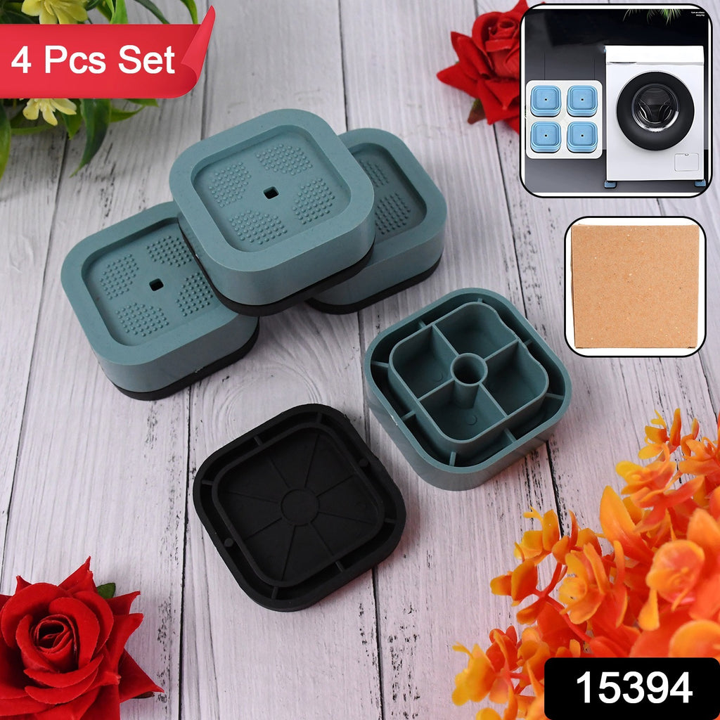 Plastic Washing Machine Feet Pads (Set of 4)