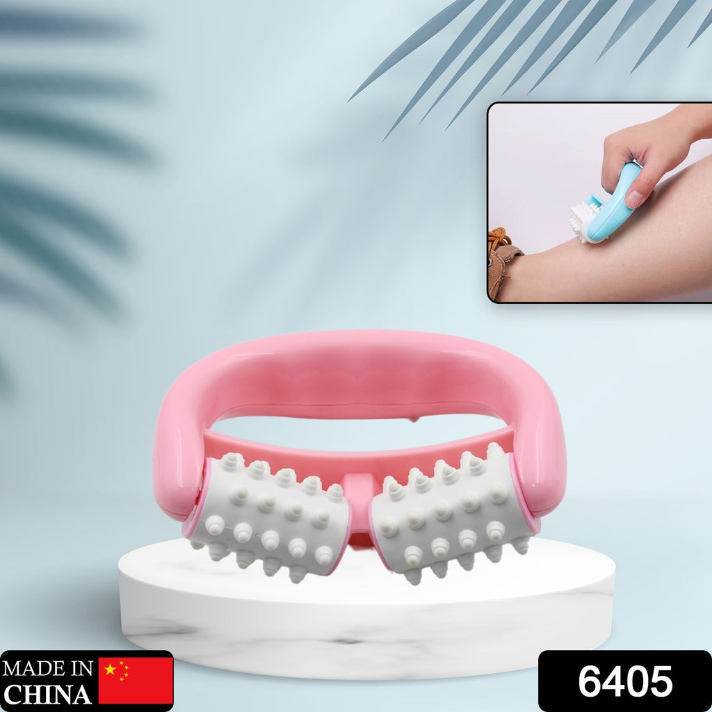 Round Handle 2-Roller Massage Roller for Pain Relief