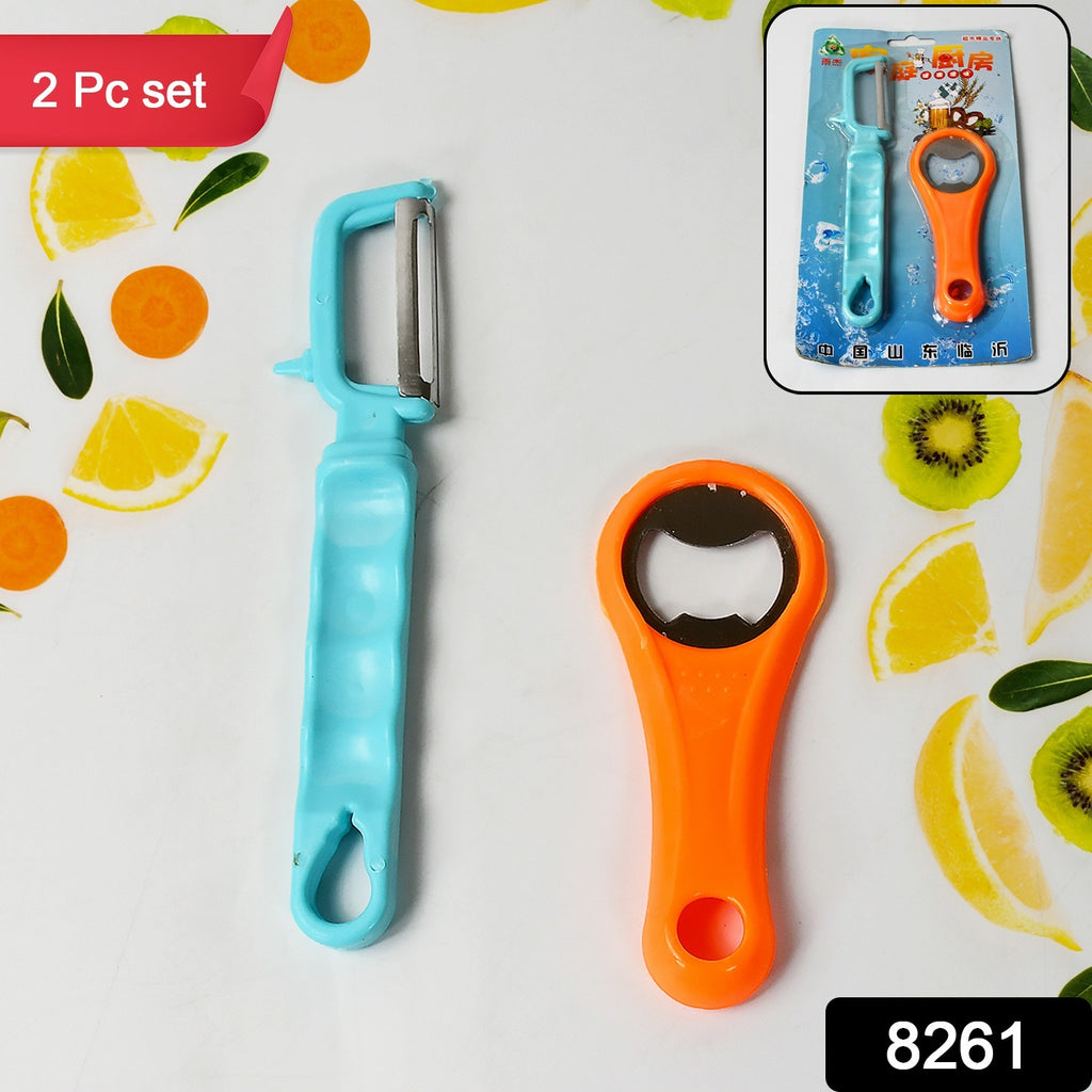 Vegetable & Fruit Peeler with Bottle Opener Set