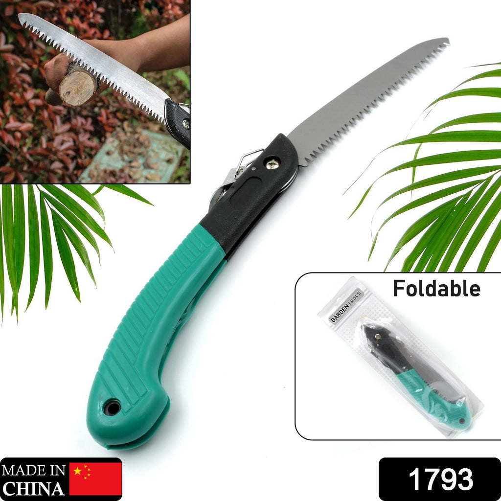 Folding Handsaw for Tree Trimming & Gardening (1 Pc)