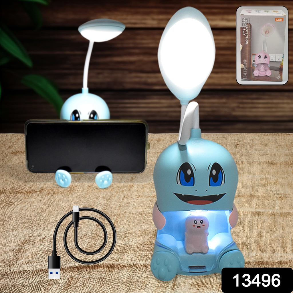 Cartoon LED Desk Lamp with Button Control (1 Pc)