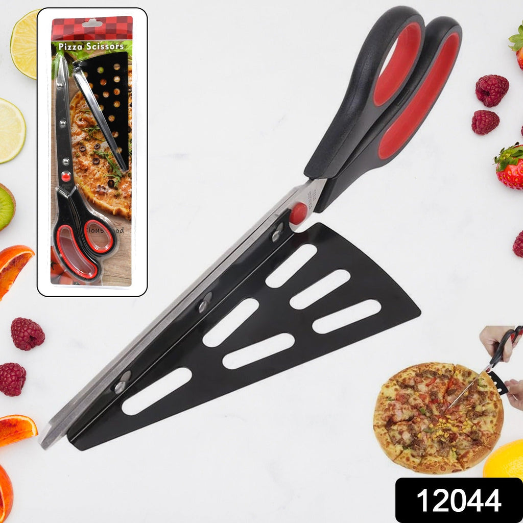 Stainless Steel Pizza Cutter with Spatula