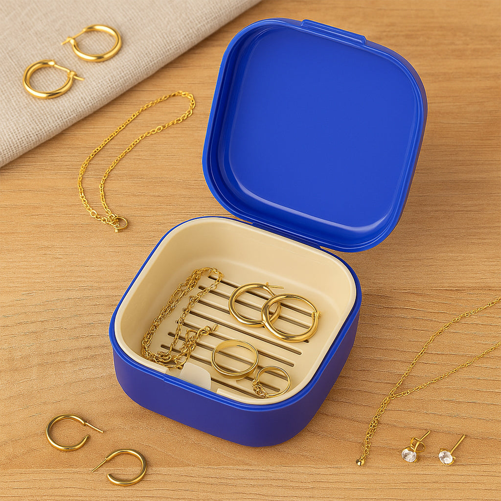Blue Oblivion Multi-purpose Storage Box With Lid (1 Pc)
