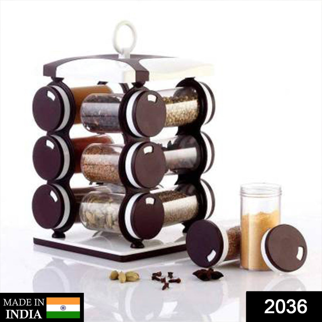 Spice Jar Set, 12 Pcs, Food Grade Plastic