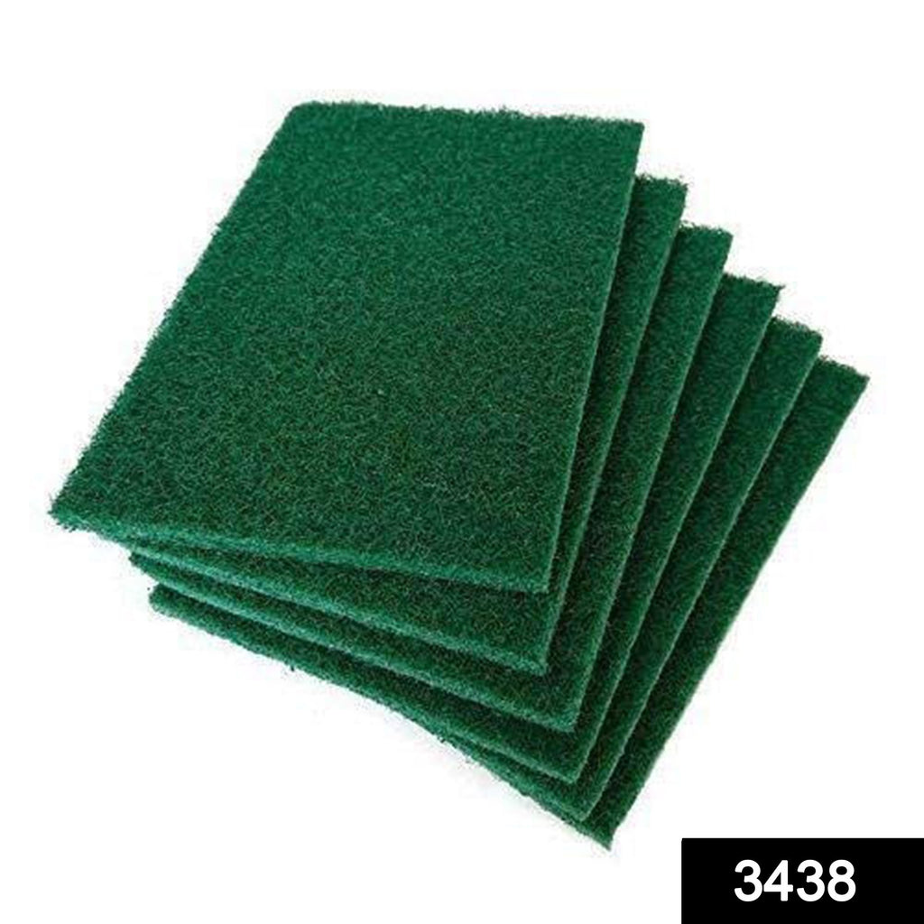 Scrub Sponge Cleaning Pads, Aqua Green