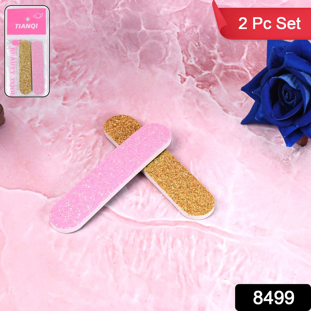 Double-Sided Professional Nail Shaper File 2 Pc