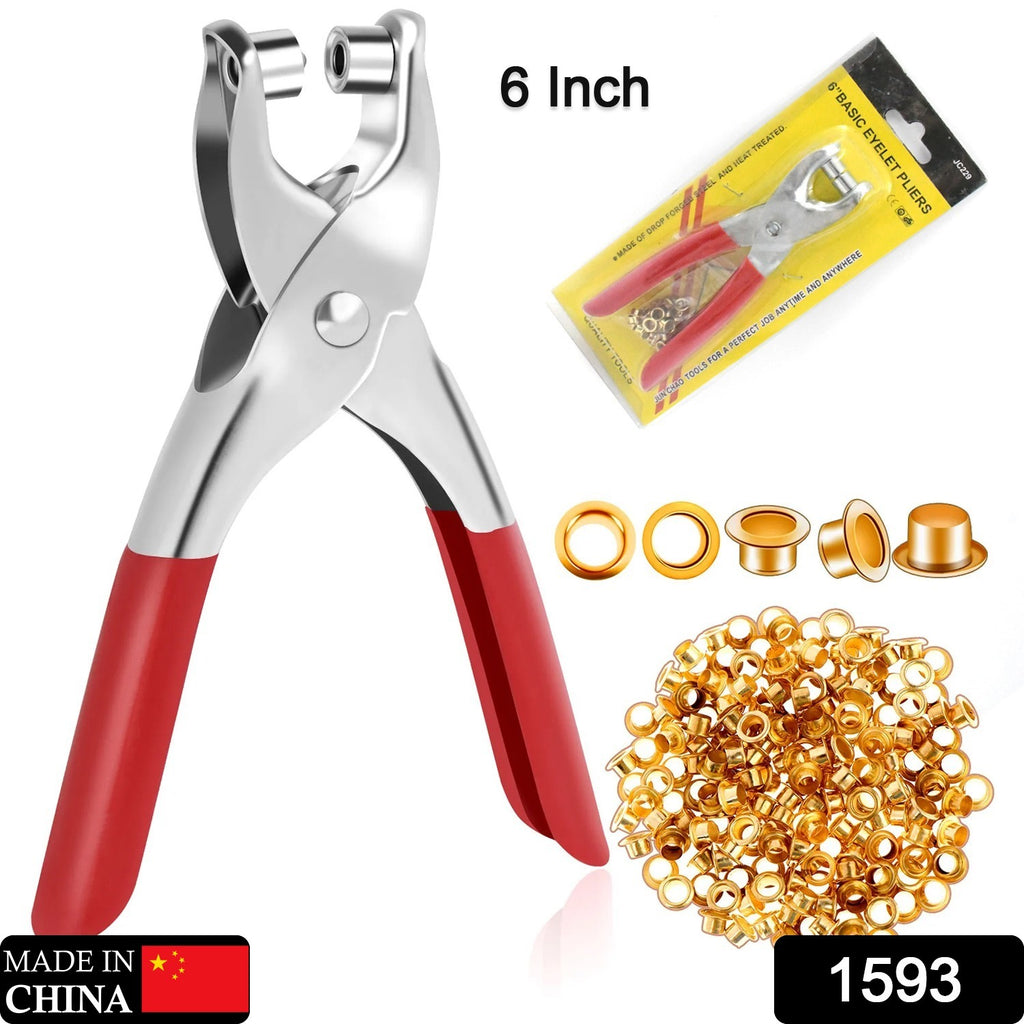 Grommet Setting Tool with 25 Pcs Eyelets
