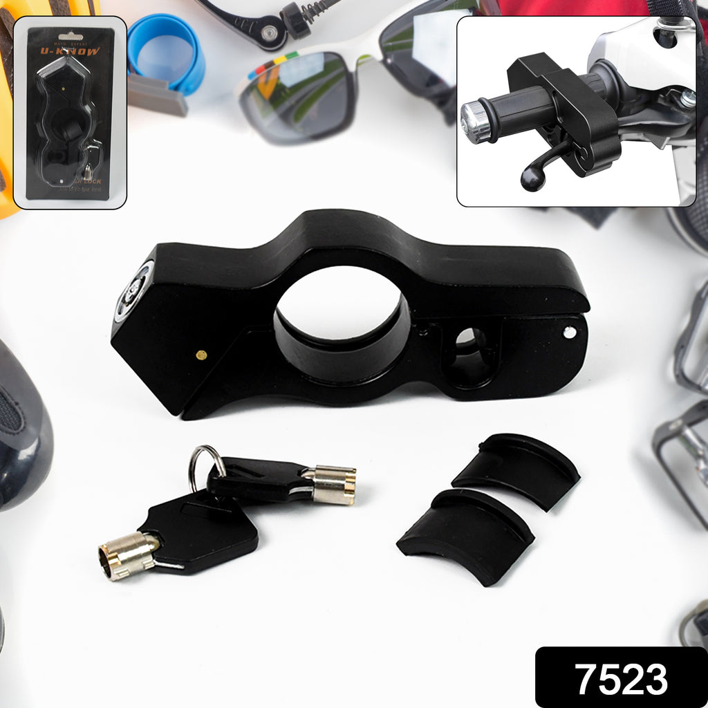 Universal Motorcycle Grip Lock for Throttle Security