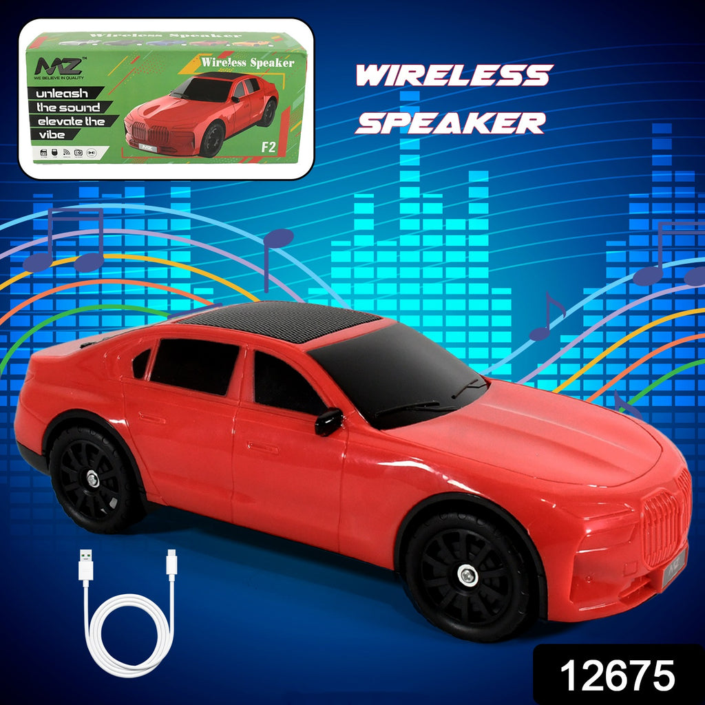 Wireless Bluetooth Speaker Portable Car-Shaped Speaker