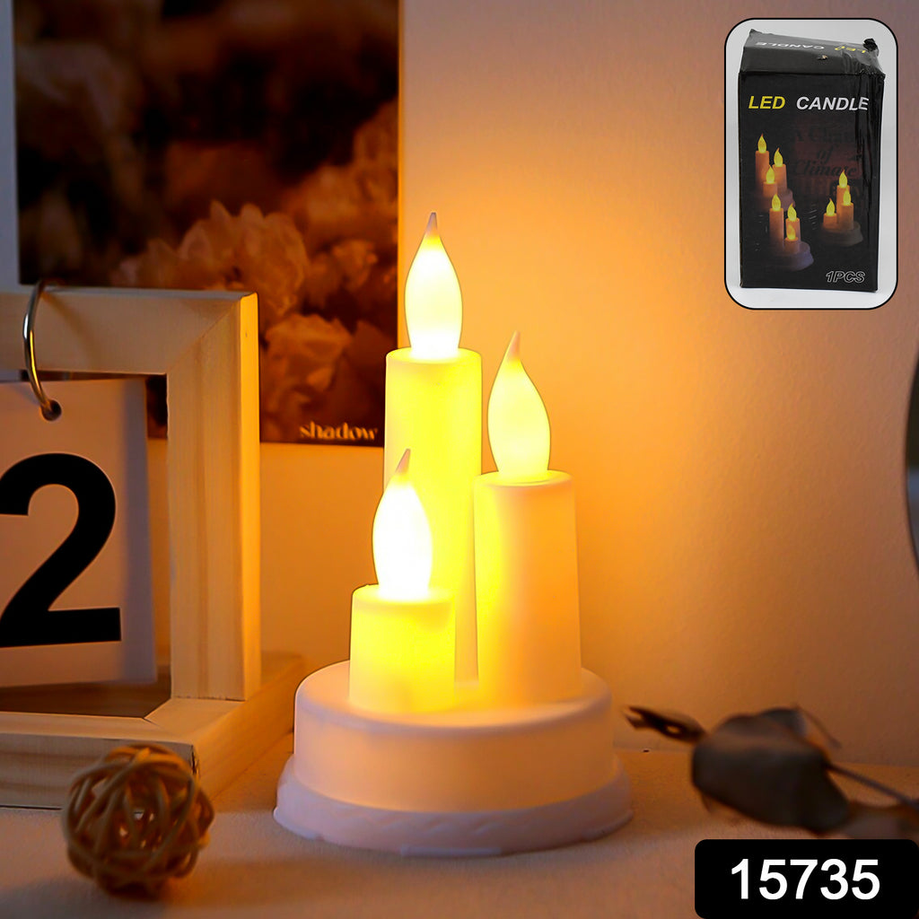 LED Taper Candles for Decoration (1 Pc)