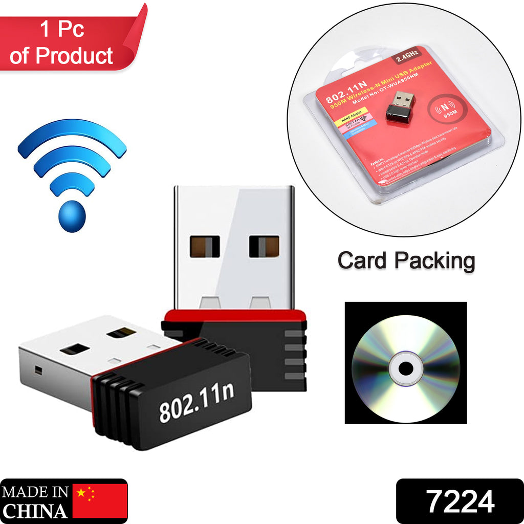 Wi-Fi Receiver Wireless Mini Adapter 1 Pc
