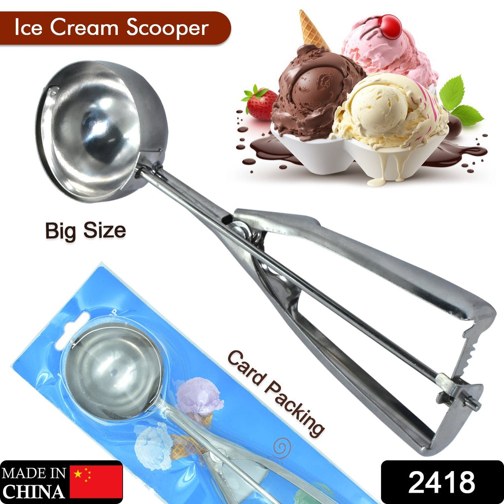 Ice Cream Scoop Premium Stainless Steel With Trigger