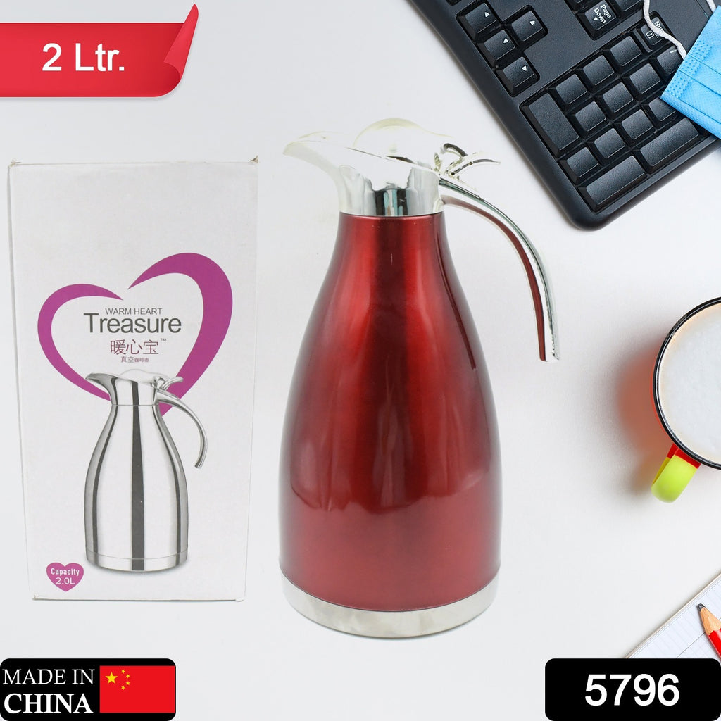 Vacuum Insulated Stainless Steel Kettle Jug, 2.5L