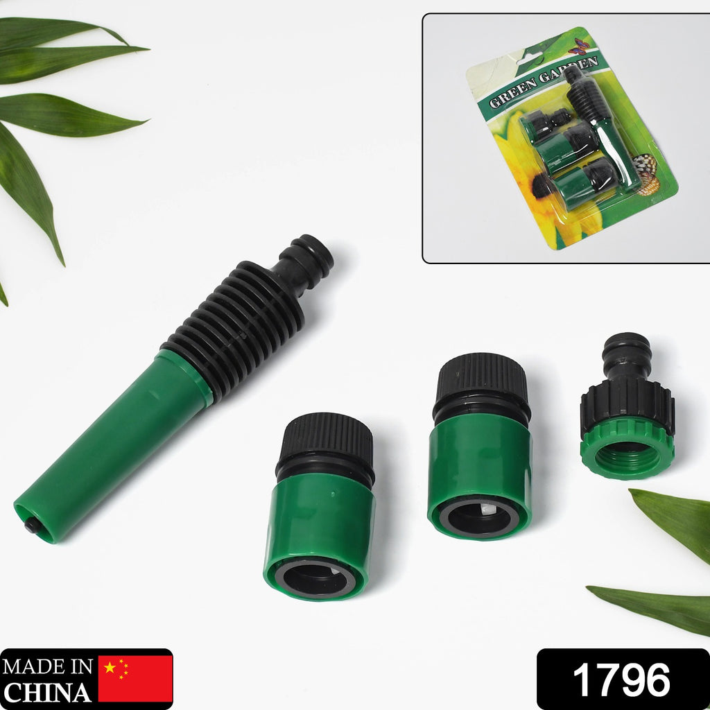 Water Hose Pipe Nozzle Connector Set for Garden Use