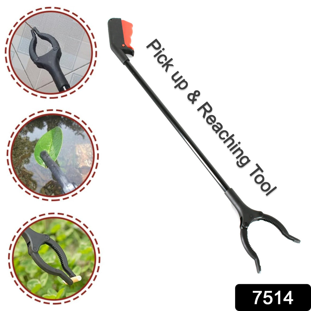 Extra-Long Trash Picker with Rotating Grip for Garden