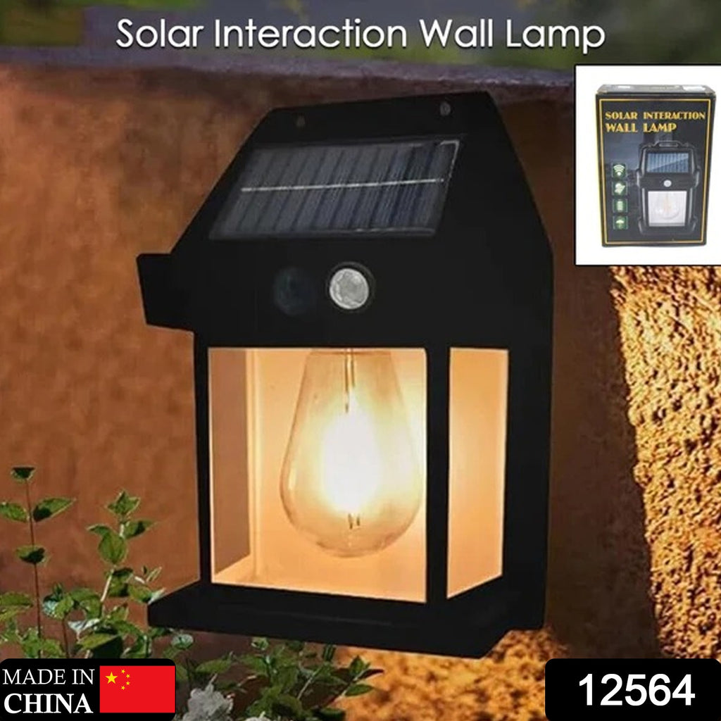 Solar Wall Light Lamp Outdoor (1 Pc )