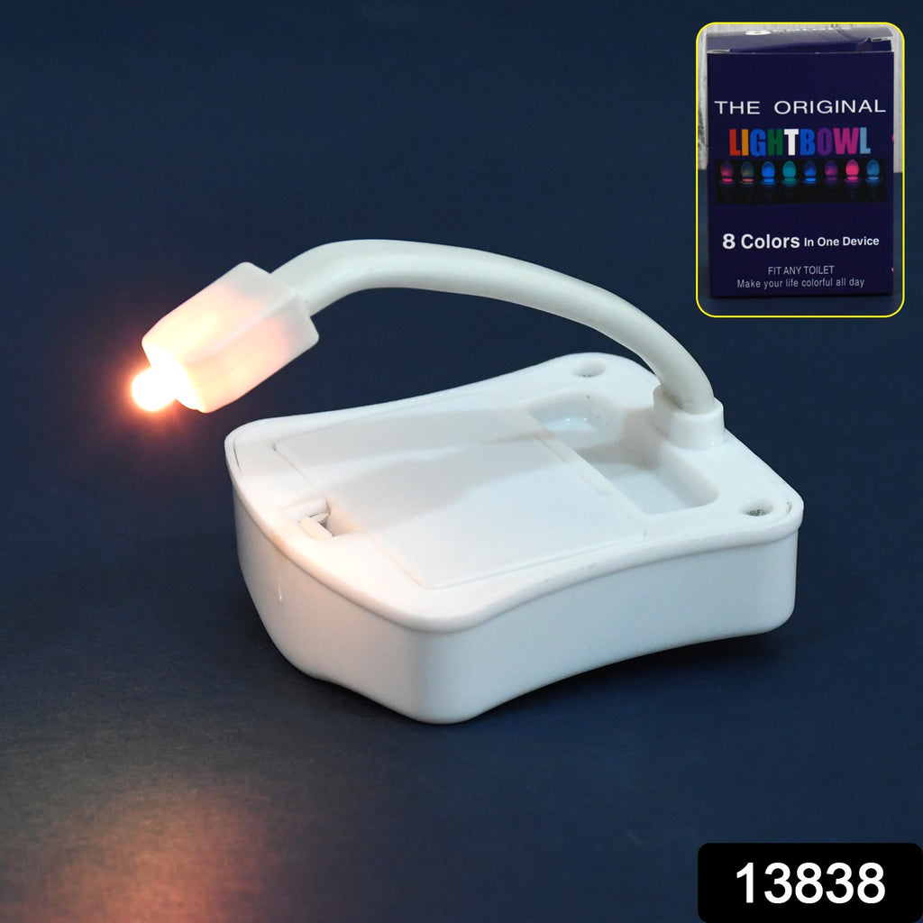 LED Toilet Light for Bowl with Cover (1 Pc, Battery Not Inc.)