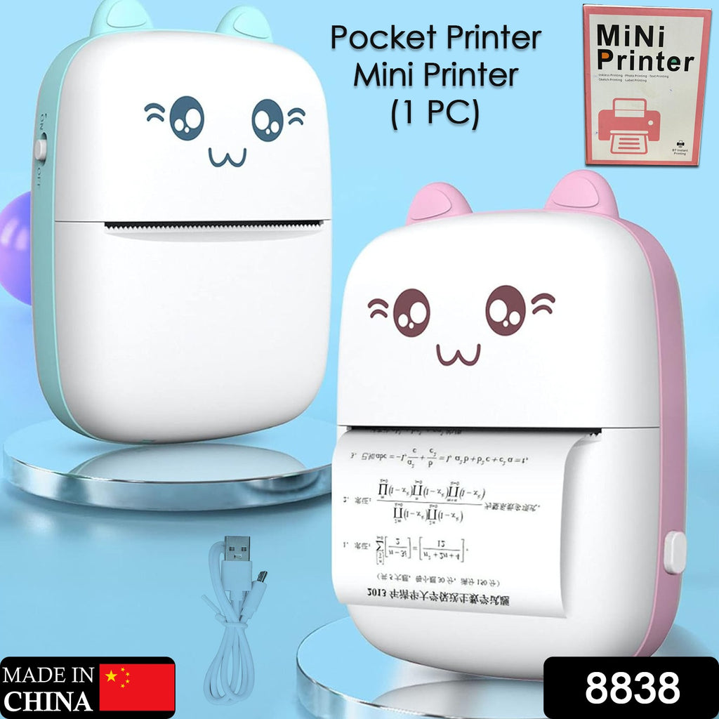 Pocket Mini Bluetooth Printer for Mobile, Thermal Photo