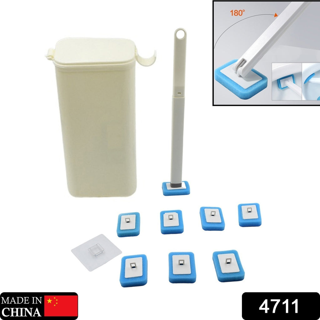 Toilet Brush Kit with Disposable Heads (8 Count)