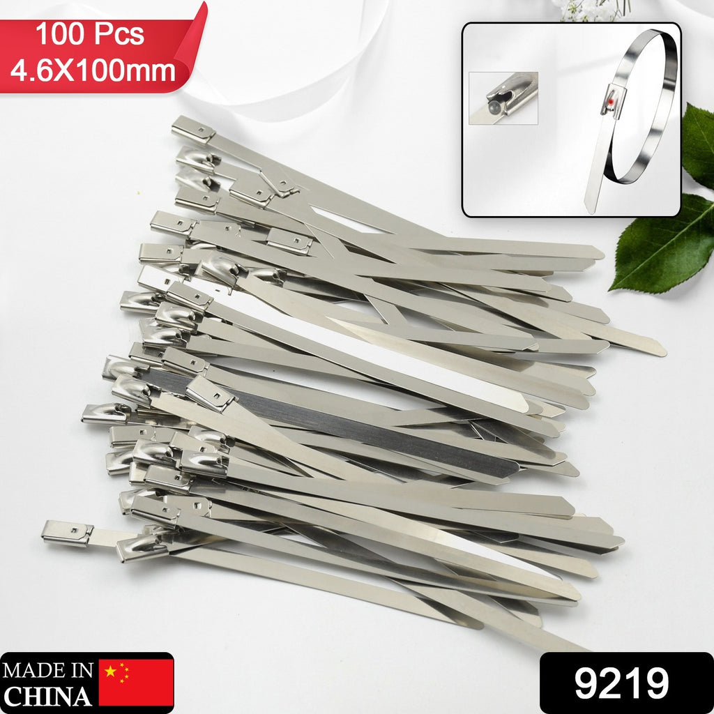 Stainless Steel Cable Ties 100pcs for Solar & Home Use