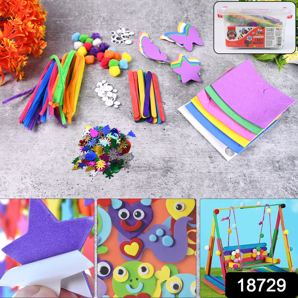 All-in-One Kids Arts & Crafts Supplies Kit DIY