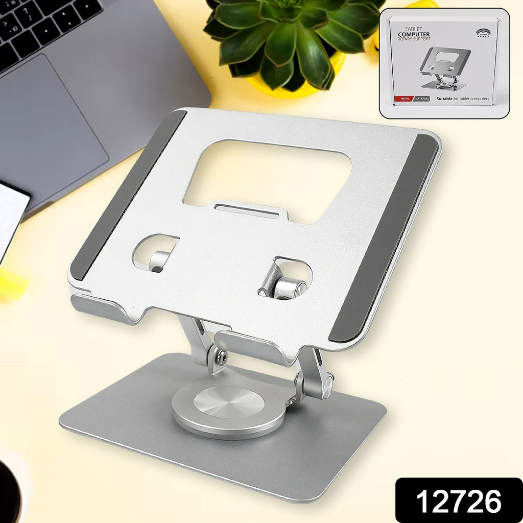 Adjustable Tablet Stand Aluminum Alloy 360° Rotating