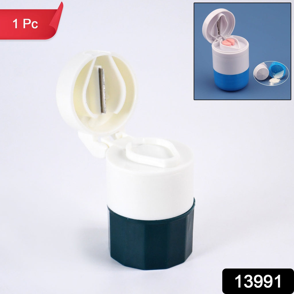 4-in-1 Pill Crusher & Grinder (1 Pc)