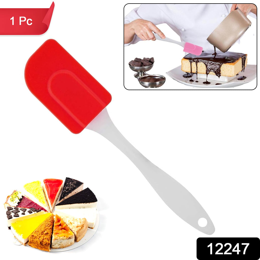 Silicone Cooking Spatula for Baking (1 Pc, 18 Cm)