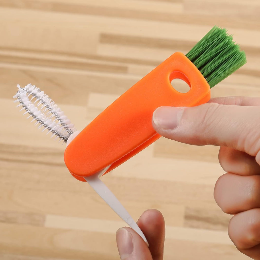 3-in-1 Mini Cleaning Brush Set - Cup & Lid Cleaning