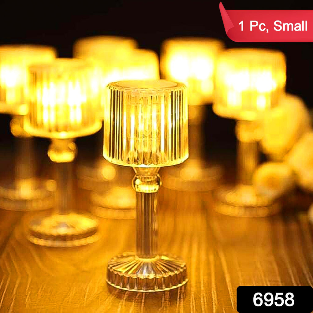 Mini Acrylic LED Desk Lamp Crystal Table Lamp (1 Pc)