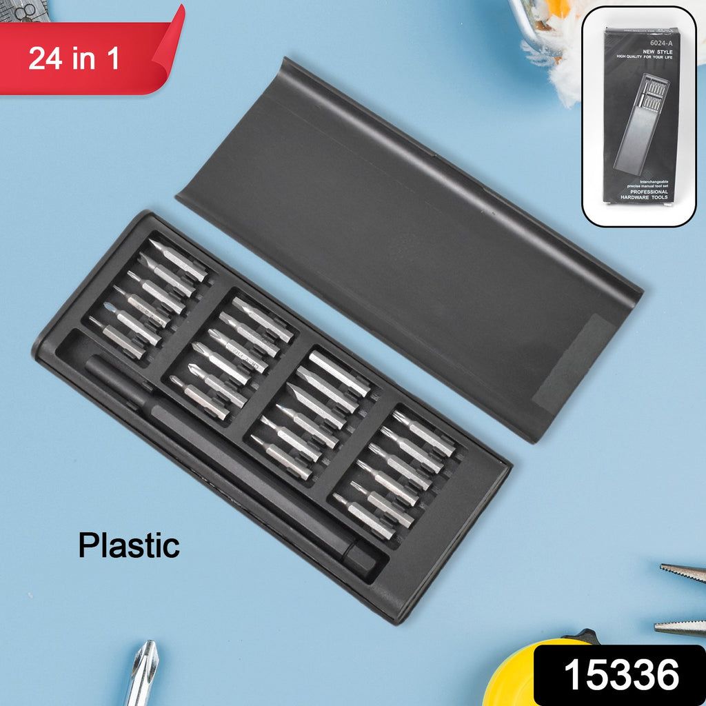 Plastic 24 In 1 Precision Screwdriver Set