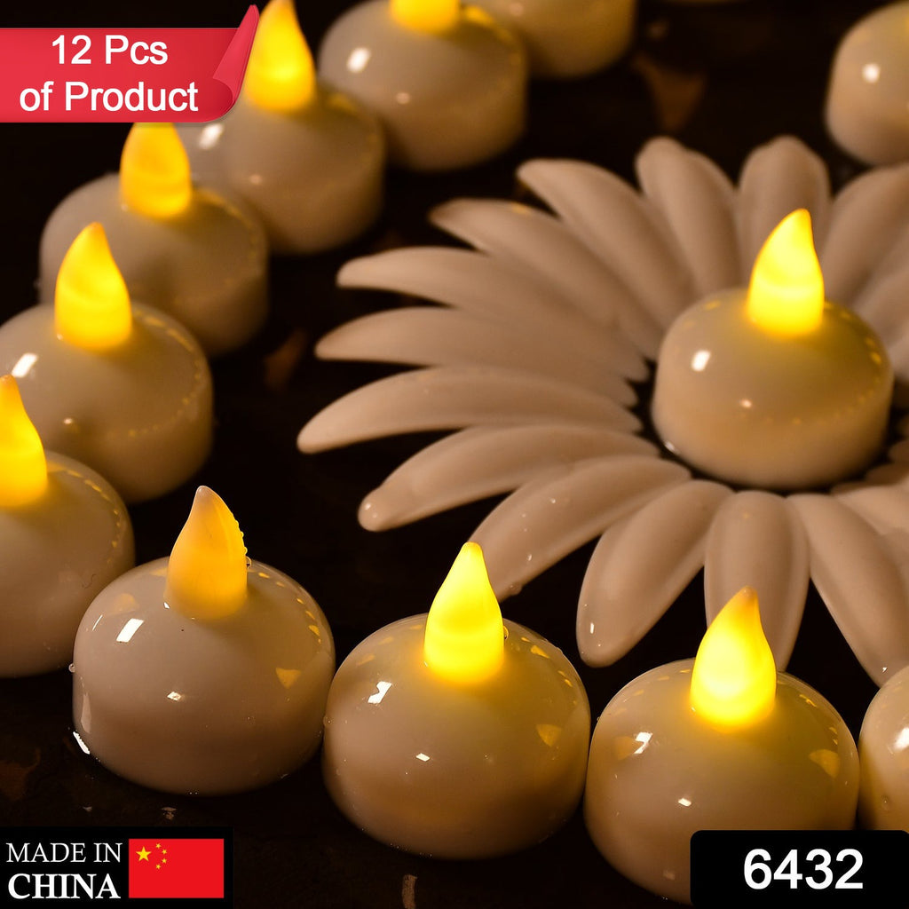 12pcs Flameless Floating Candles Battery Operated Wedding