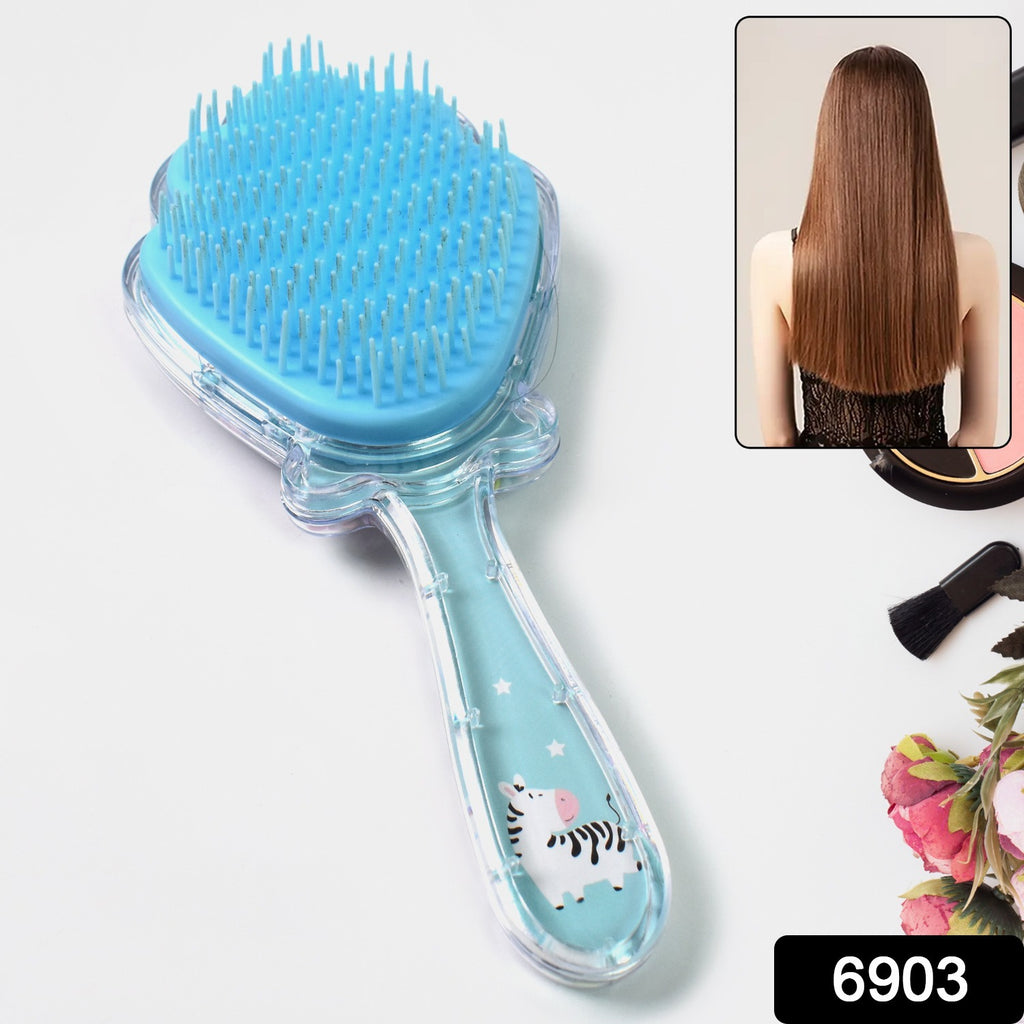 Cartoon Hair Brush Massage Shower Comb for Wet Hair (1 Pc)