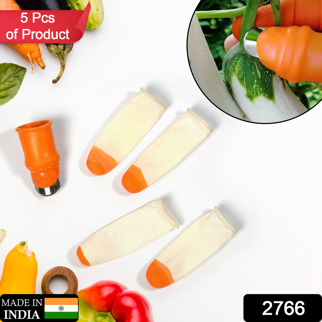 Vegetable Thumb Cutter 5pc Set with Sharp Blades