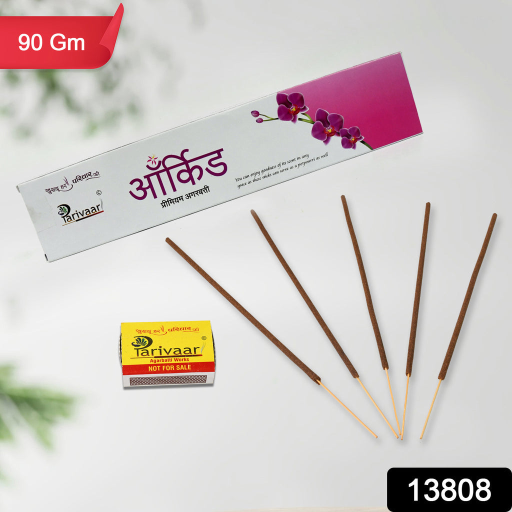 Orchid Flavour Incense Sticks with Matches (90 gm)